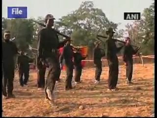 Pro-Maoist villagers torch the Range Forest office in West Bengal.mp4