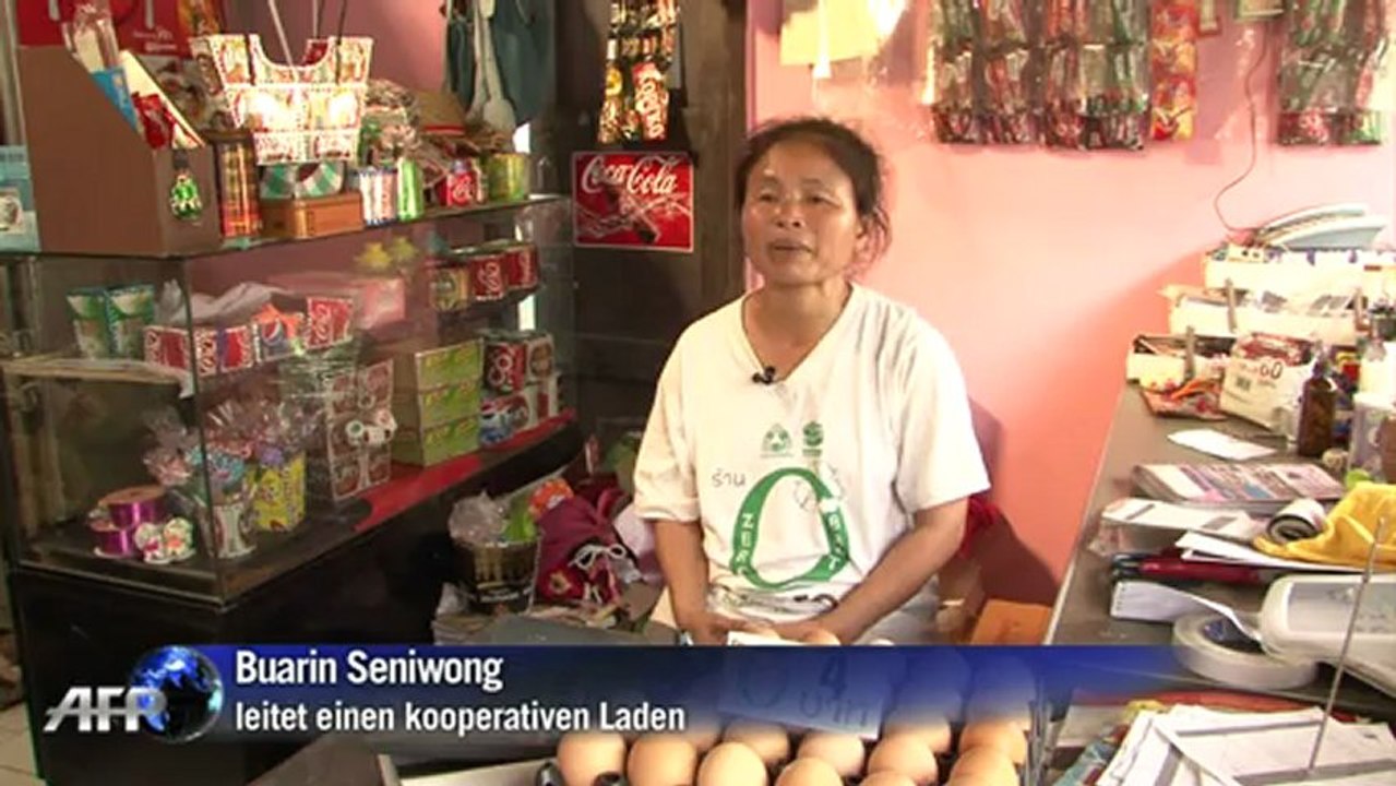 Müllsammler in Thailand helfen der Umwelt