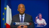 Les Vœux du ministre des Outre-mer, Victorin Lurel