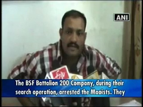 Seven Maoists nabbed in C'garh, guns, detonator recovered.mp4