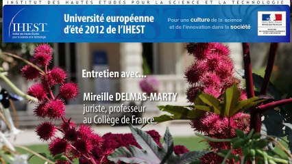 Entretien avec Mireille Delmas-Marty