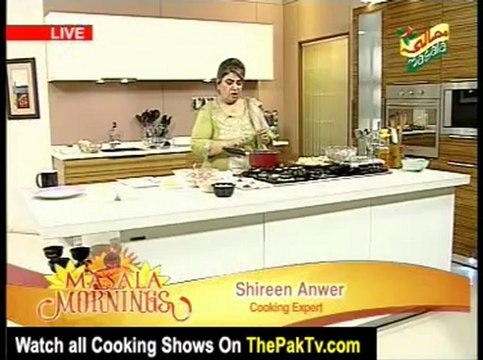 Masala Mornings with Shireen Anwar - 2nd January 2013 - Part 1