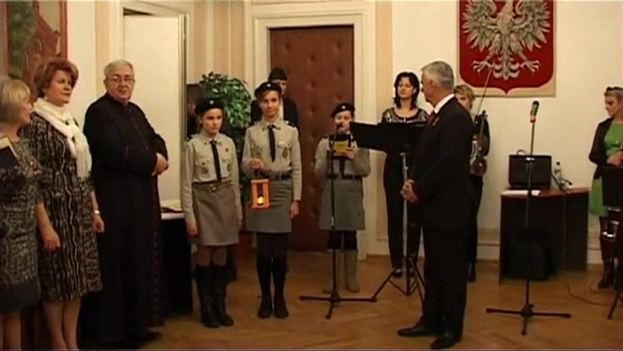 Spotkanie opłatkowe w Urzędzie Miasta Ostrów Mazowiecka 2012