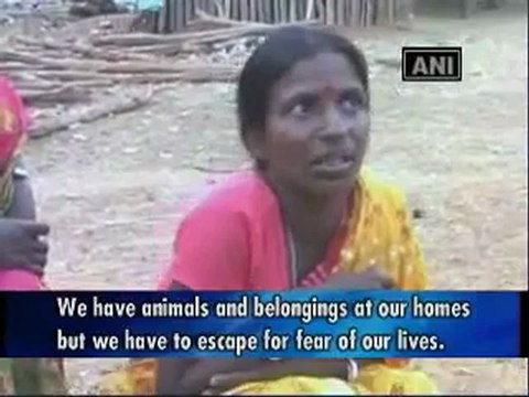 Villagers flee homes as anti-Maoist operation begins in WB.mp4
