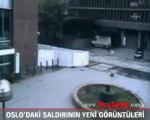 Oslo'daki saldırının yeni görüntüleri