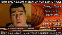 Houston Rockets versus New Orleans Hornets Pick Prediction NBA Pro Basketball Odds Preview 1-2-2013