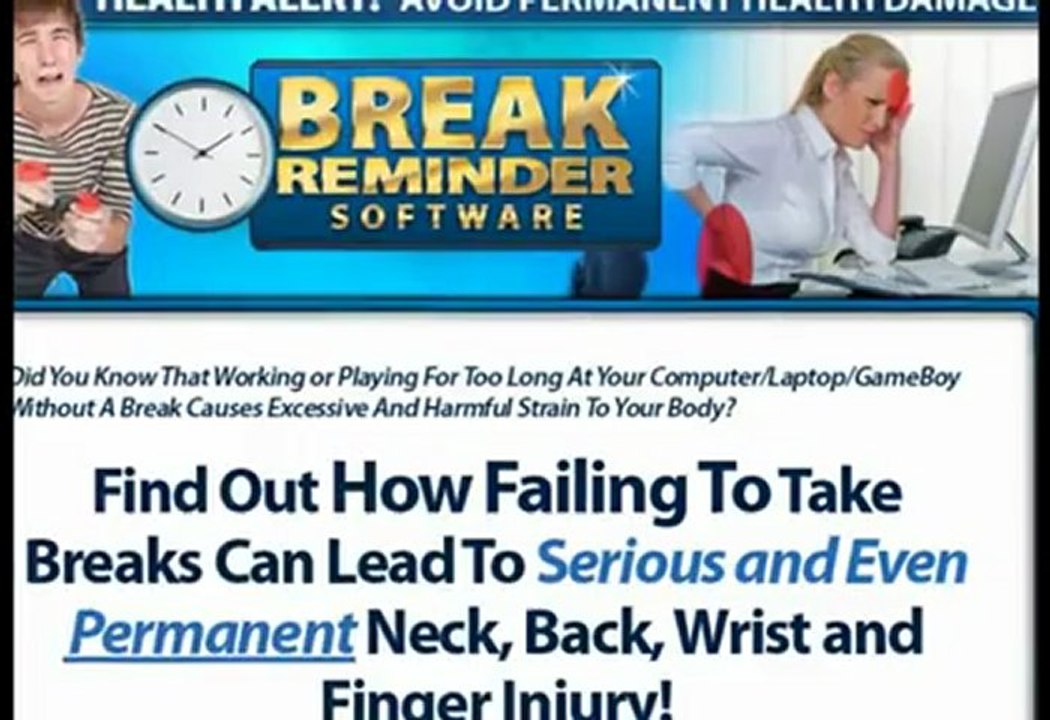 Break Reminder Software 2013