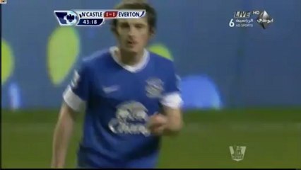 هدف صاروخى لايتون باينس أمام نيوكاسل 1_1 2_1_2013