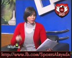 حوار الاعلاميه سماح عمار فى بيت الرياضه مع الناقد جمال الزهيرى