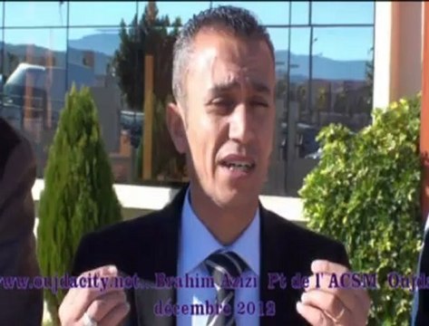 ابراهيم عزيزي رئيس جمعية تجار سوق مليلية بوجدة في شهادة حول شخصية السنة العلامة الدكتور مصطفى بنحمزة