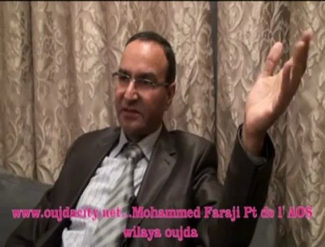 محمد فراجي رئيس جمعية الاعمال الاجتماعية لموظفي ولاية الجهة الشرقية بوجدة في شهادة حول شخصية السنة العلامة الدكتور مصطفى بنحمزة