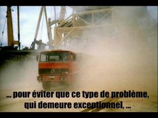 Transbordement de phosphates sur le port de Bayonne