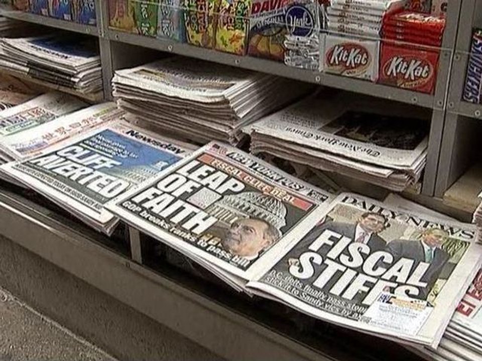 New Yokers On Wall Street React To "Fiscal Clif...