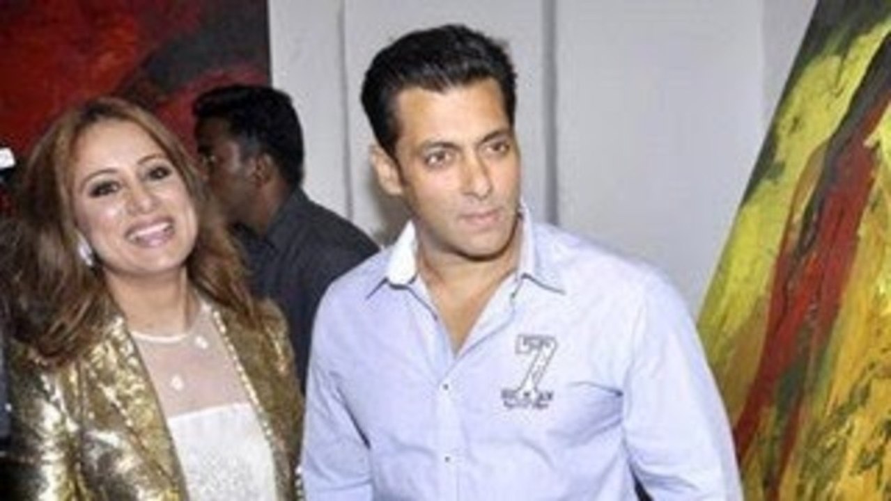 Salman Khan At Painting Exhibition