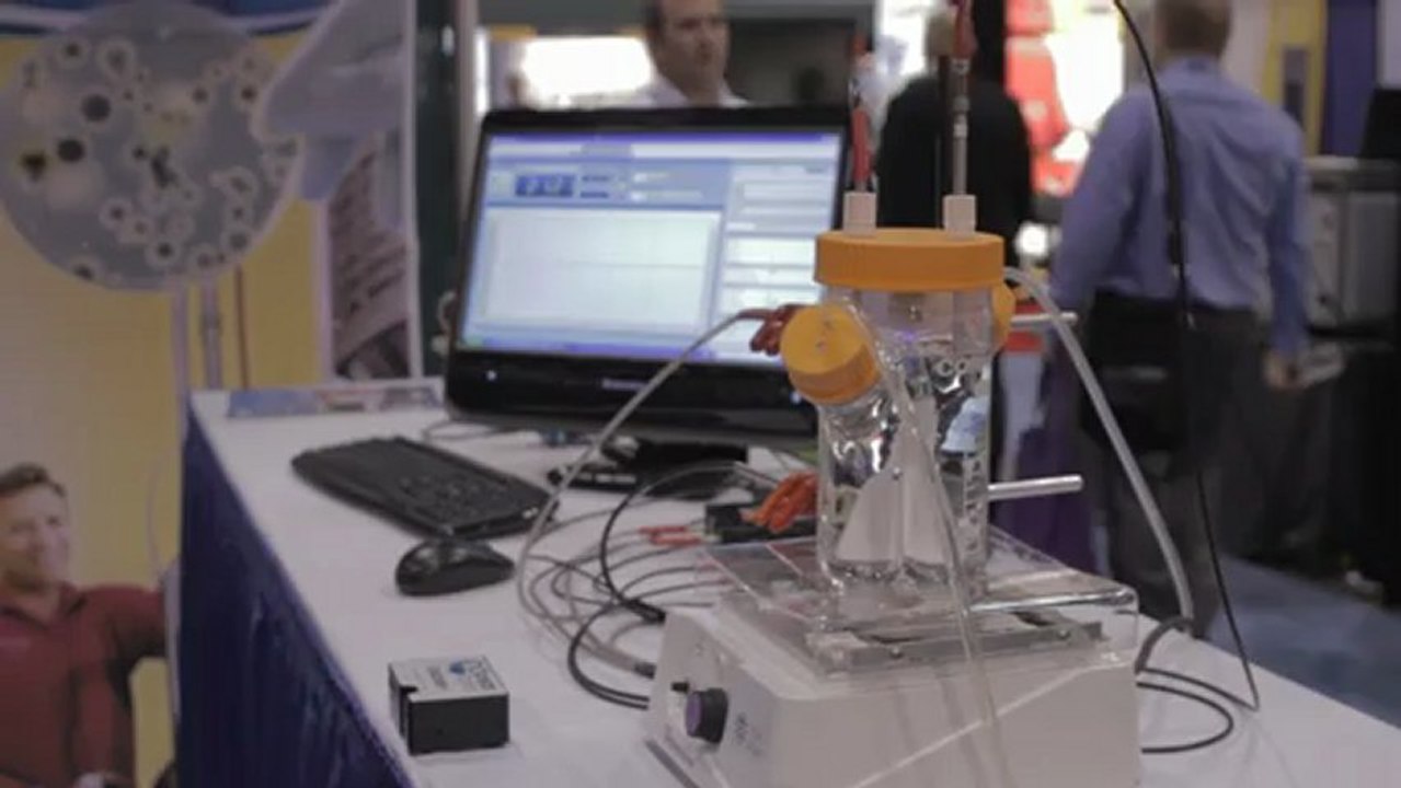 Optical Oxygen and pH Sensors Display by Ocean Optics