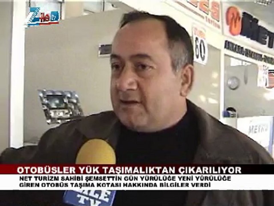 OTOBÜSLERDE YÜK,TAŞIMALIKTAN ÇIKARILIYOR