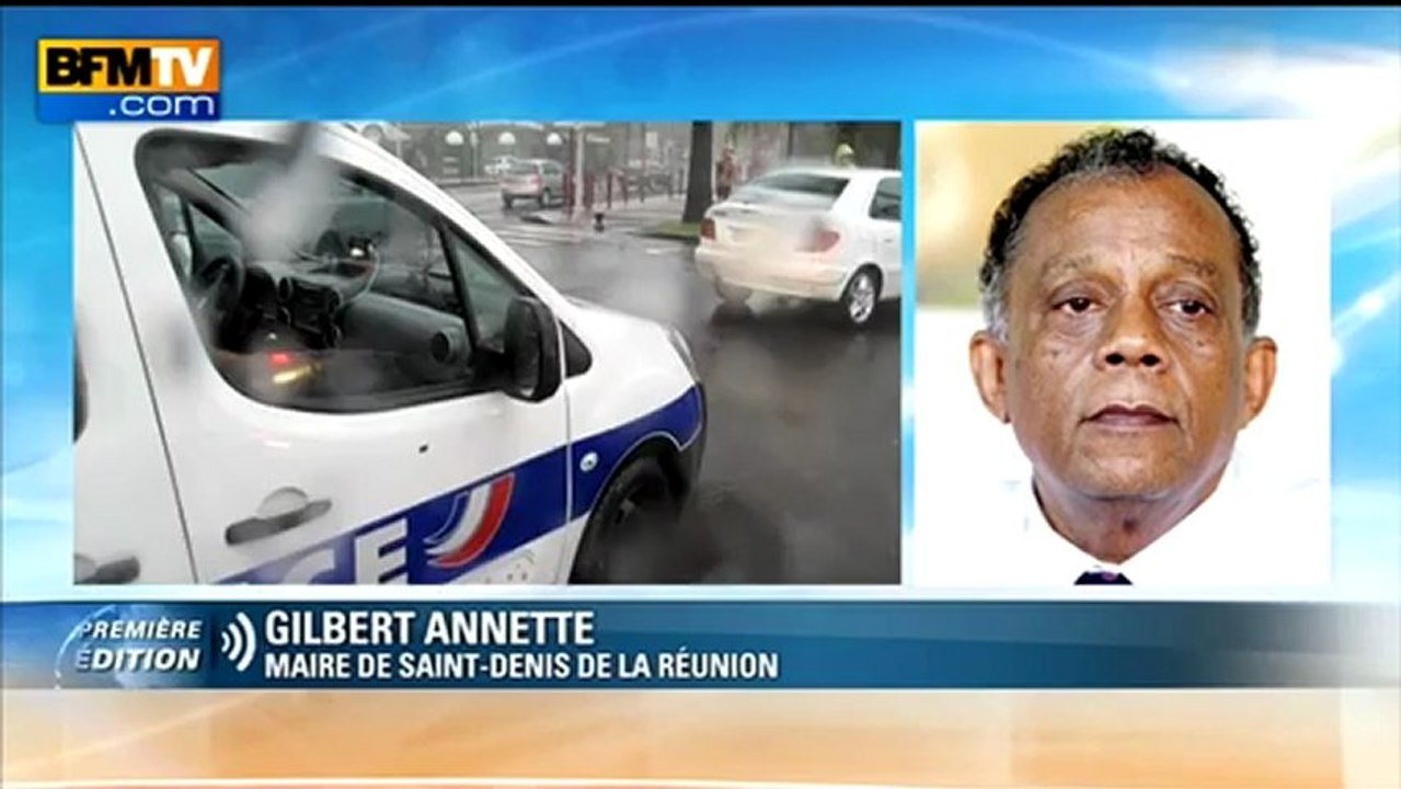 Cyclone à la Réunion : "le dispositif est en place", explique le maire de Saint-Denis