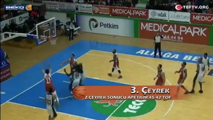 ALİAĞA PETKİM - TOFAŞ             2012 - 2013 SEZONU MAÇ ÖZETİ