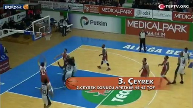 ALİAĞA PETKİM - TOFAŞ 2012 - 2013 SEZONU MAÇ ÖZETİ