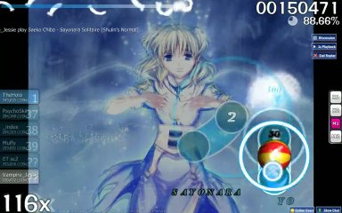 Osu! - Saeko Chiba - Sayonara Solitaire [Normal]