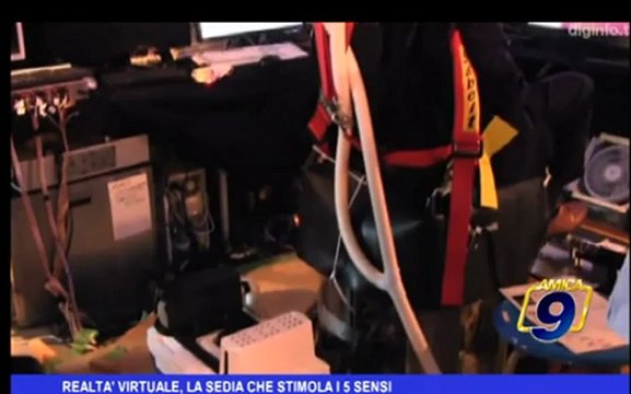 Realtà virtuale, la sedia che stimola i 5 sensi