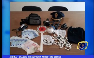 Andria | Spaccio in campagna, arrestato 25enne