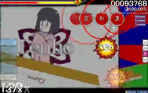 Osu! ... IOSYS - Marisa tanked my Score with an incredible Hand [Easy]