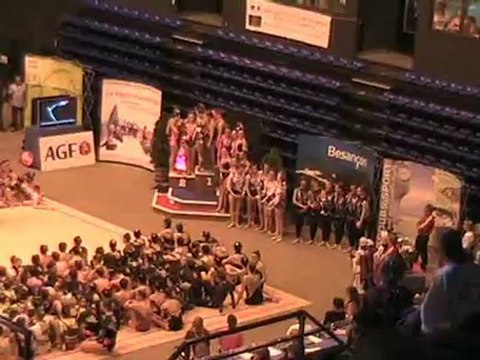 Podium DF1 Jun Championnat de France 2008