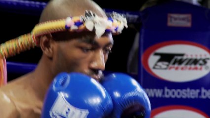 Portrait Charles François - champion de France, d'Europe et du Monde de boxe thaïlandaise.