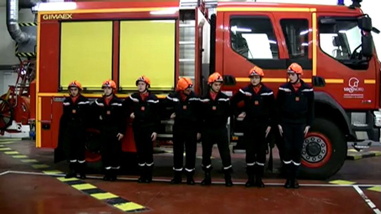 Sainte Barbe au centre de secours du Cateau