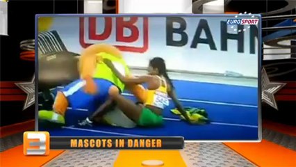 Yılın videoları: Maskot olmak zor iş