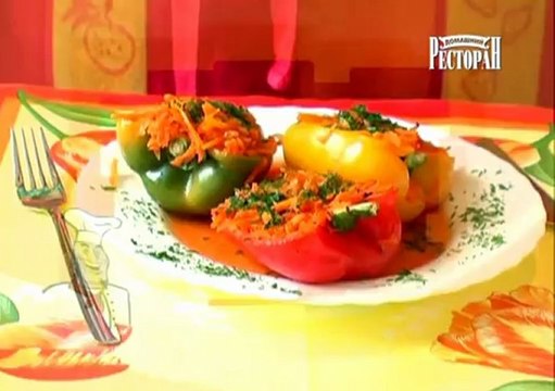 видео рецепт Фаршированный перец