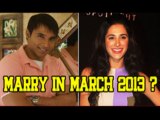 Uday Chopra & Nargis Fakhri Marraige March 2013 ?