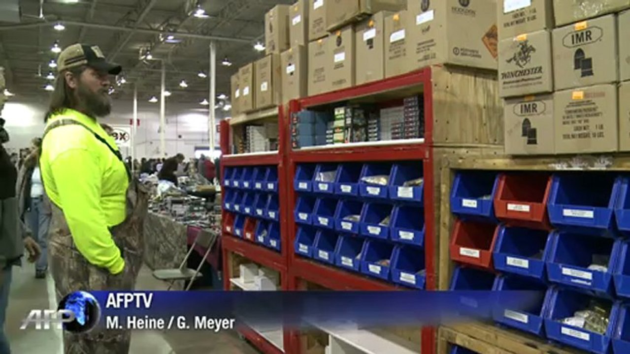 US-Waffenmarkt blüht trotz Schulmassaker von Newtown