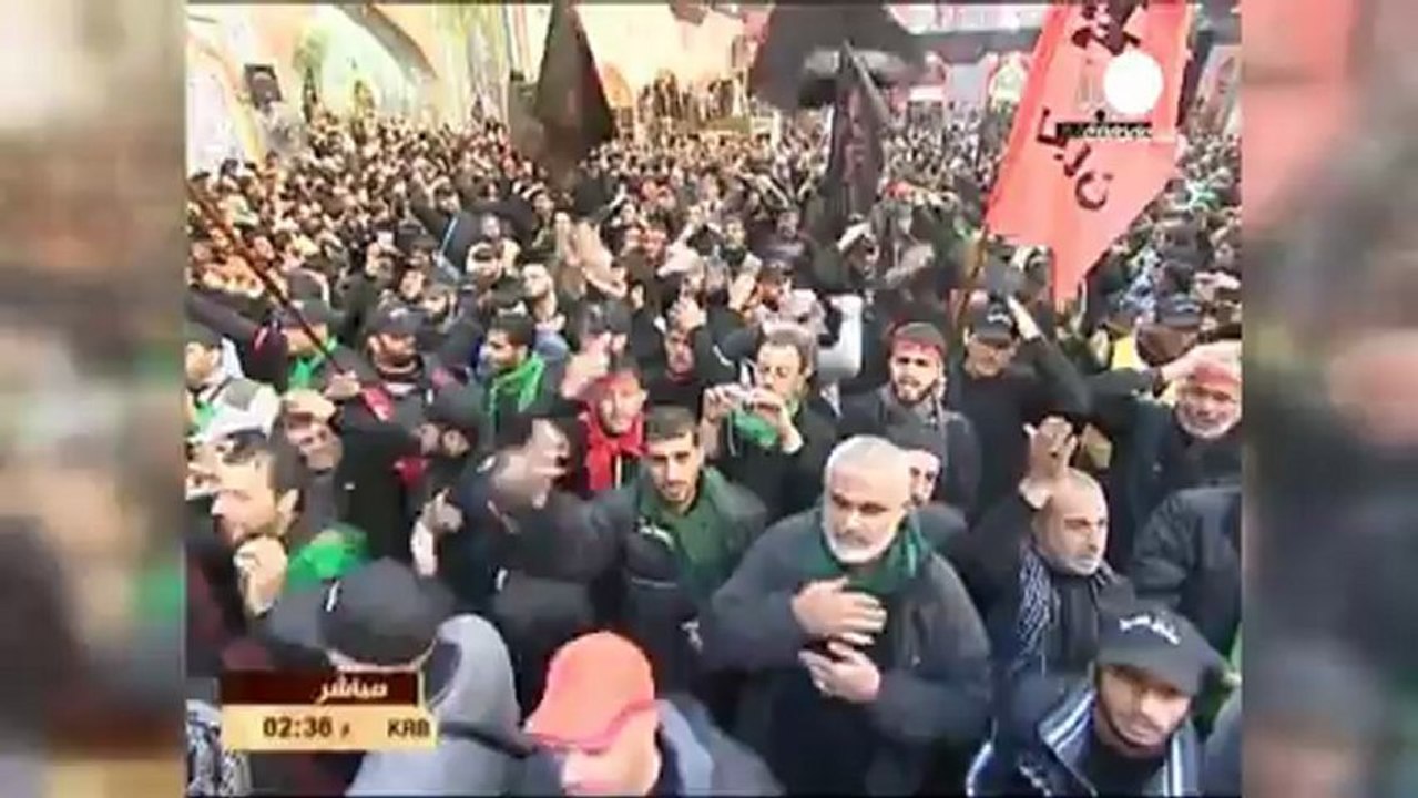 Şiiler Erbain etkinlikleri için Kerbela'ya akın ediyor