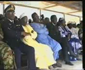 Hissein habre à  iriba en juin 1989