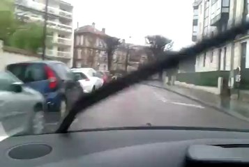 Piste cyclabe rue Albert Joly Versailles