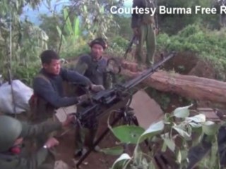 Myanmar fighter jets attack rebels