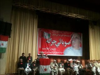 Mahmood khan achakzai Kpk provincial jarga at nishtar hall 2012 part 1/2