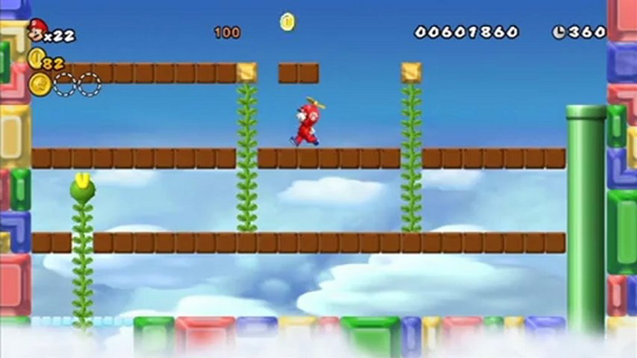 New Super Mario Bros. Wii - Monde 2 : Niveau 2-4