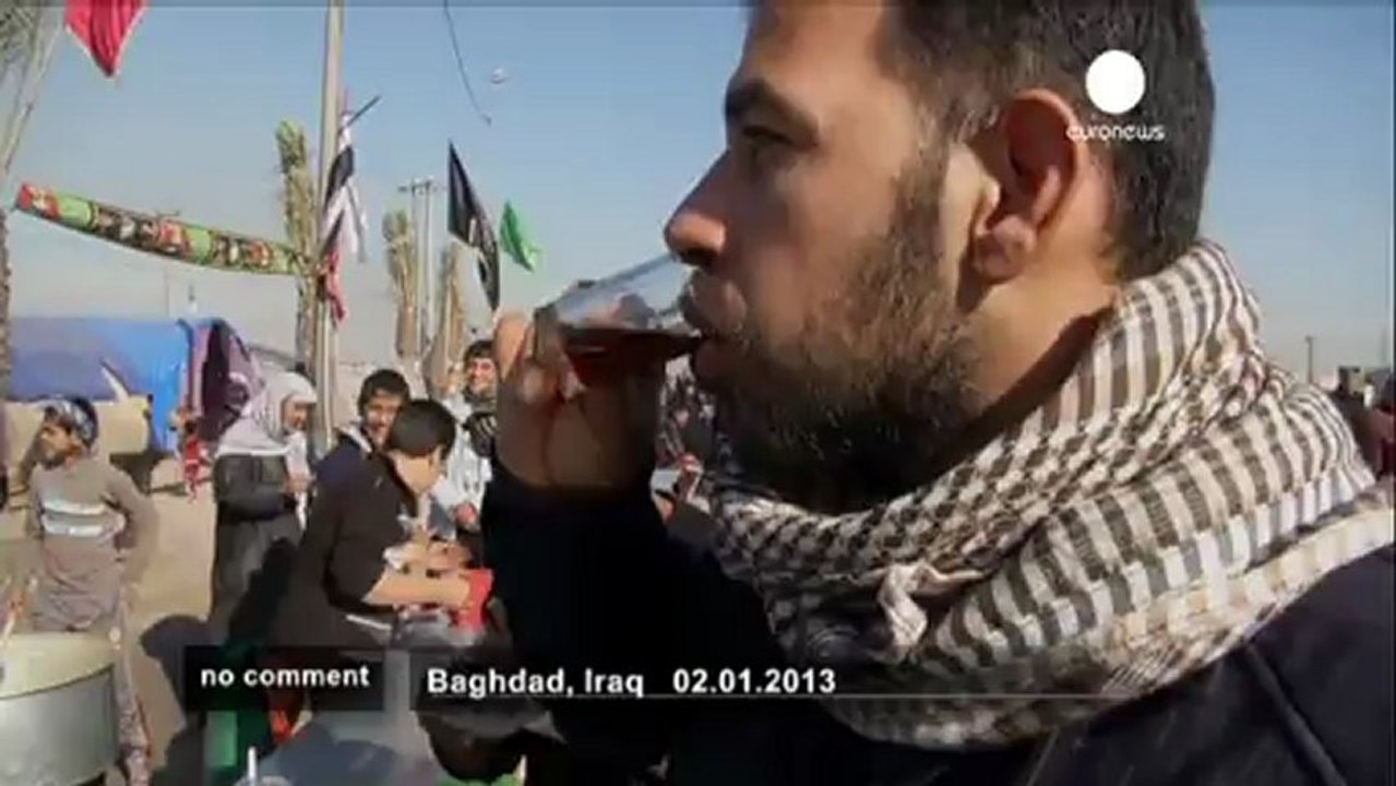 Des pélerins chiites... - no comment