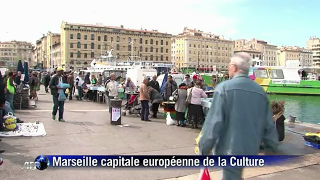 Marseille: lancement de la Capitale européenne de la Culture