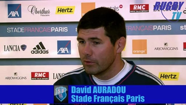 Le Flash RugbyTV du 3 janvier 2012 - Conférence du Stade Français