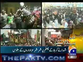 Geo news 9pm  – 3rd January 2013 - Headlines