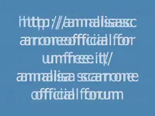 Annalisa ringrazia il forum -