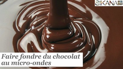 Faire fondre du chocolat au micro-ondes - HD