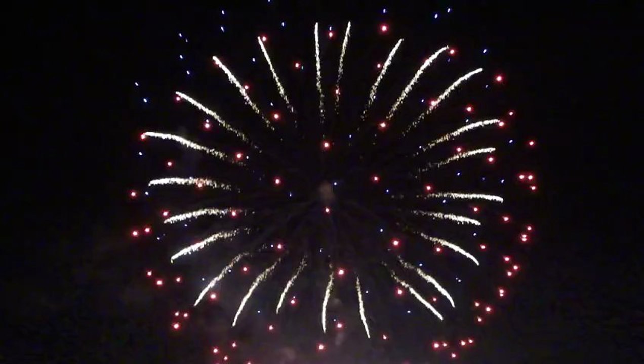 Feu artifice Prague 2013