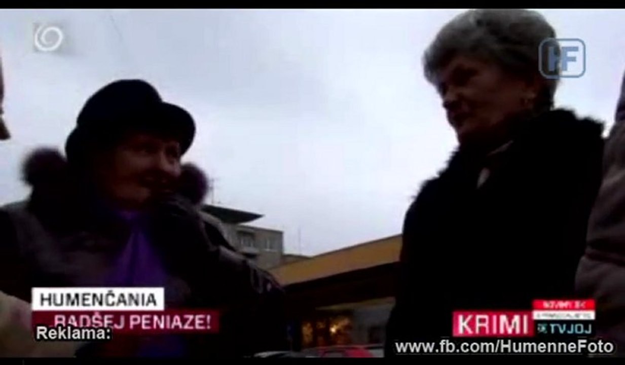 Nevídaný jav v Humennom 03012013