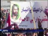 Protesto reúne milhares de pessoas no Iraque