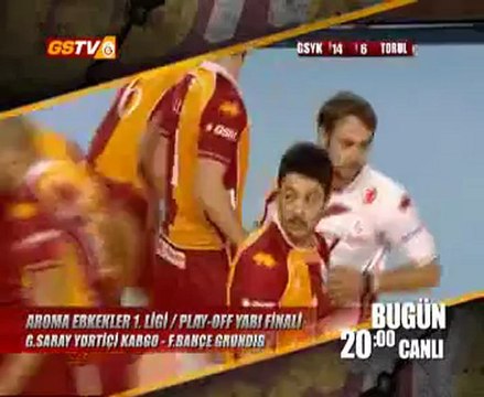 ERKEK VOLEYBOL | Maça Doğru: Fenerbahçe Grundig - Galatasaray Yurtiçi Kargo